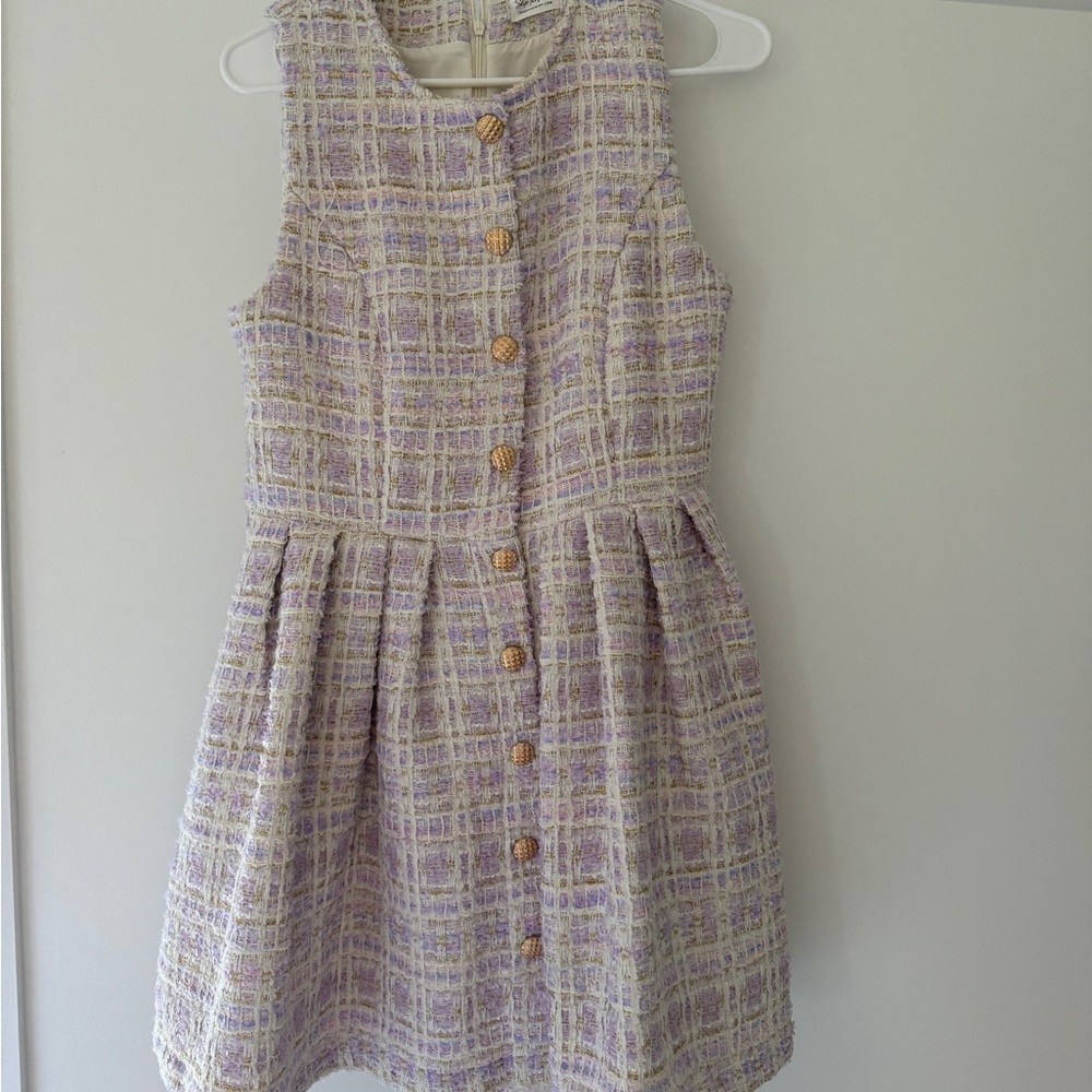 Shop The Mint Tweed Dress